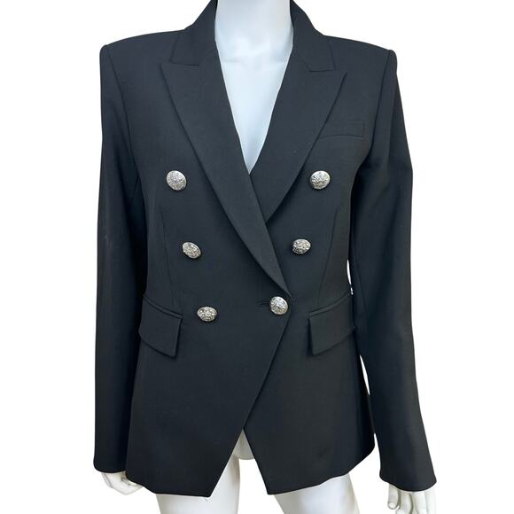 New VERONICA BEARD Miller Dickey Jacket Blazer Black Sz 6 - Picture 8 of 10